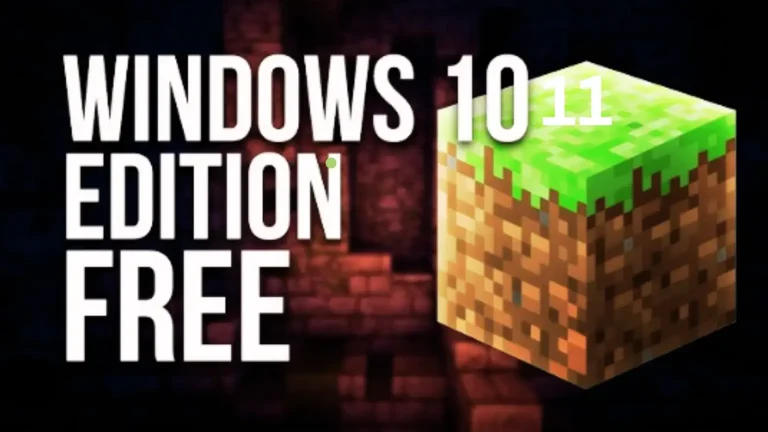 HOW TO INSTALL MINECRAFT ON WINDOWS 10/11 APL FREE EDITION